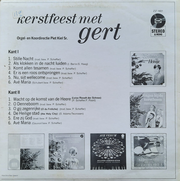 Album herunterladen Gert Timmerman - Kerstfeest Met Gert