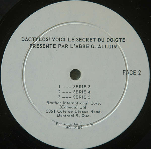 Abbé G. Alluisi - Dactylos ! Voici Le Secret Du Doigté | Brother International Corporation (none) - 4