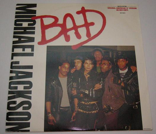 LP. Disco de vinilo. Michael Jackson - Bad. 1987.