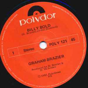 Graham Brazier - Billy Bold album cover
