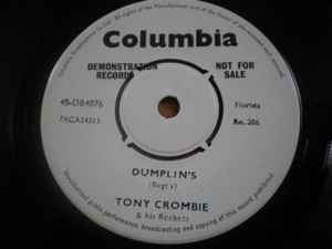 Tony Crombie And His Rockets - Dumplin's album cover