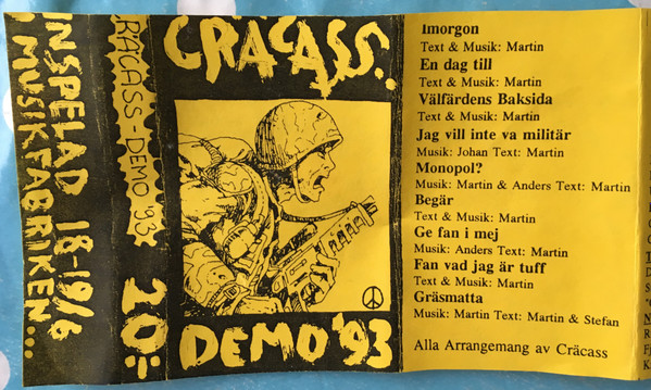 Cräcass – Demo 93