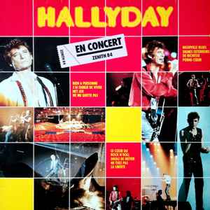 Pochette de l'album Johnny Hallyday -  En Concert - Zénith 84