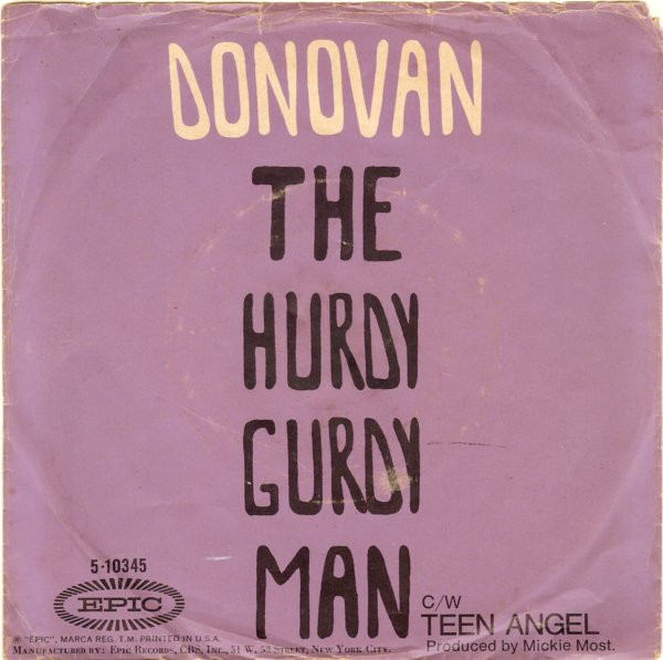 Donovan – The Hurdy Gurdy Man (1968, Vinyl) - Discogs