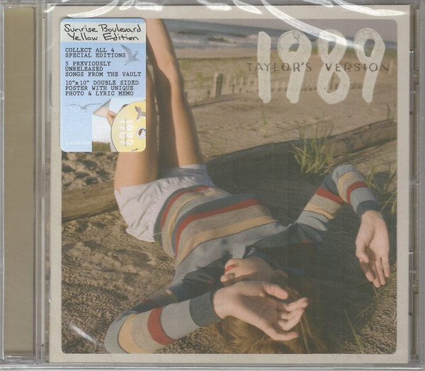 Taylor Swift – 1989 (Taylor's Version) (2023, Sunrise Boulevard Yellow  Edition, CD) - Discogs