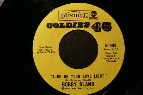 Bobby Bland – Turn On Your Love Light (1973, Vinyl) - Discogs