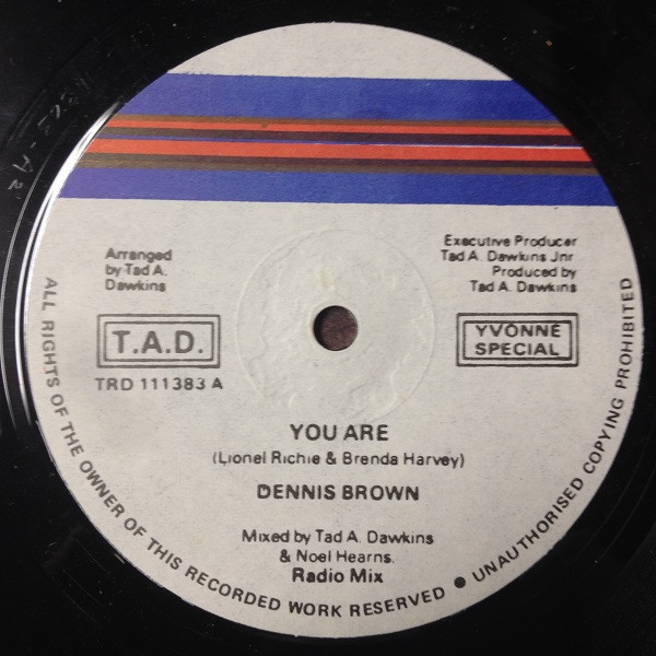 lataa albumi Dennis Brown - You Are