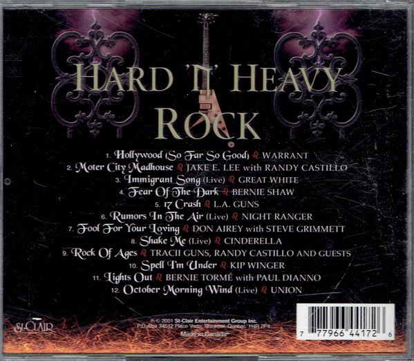 descargar álbum Various - Hard N Heavy Rock