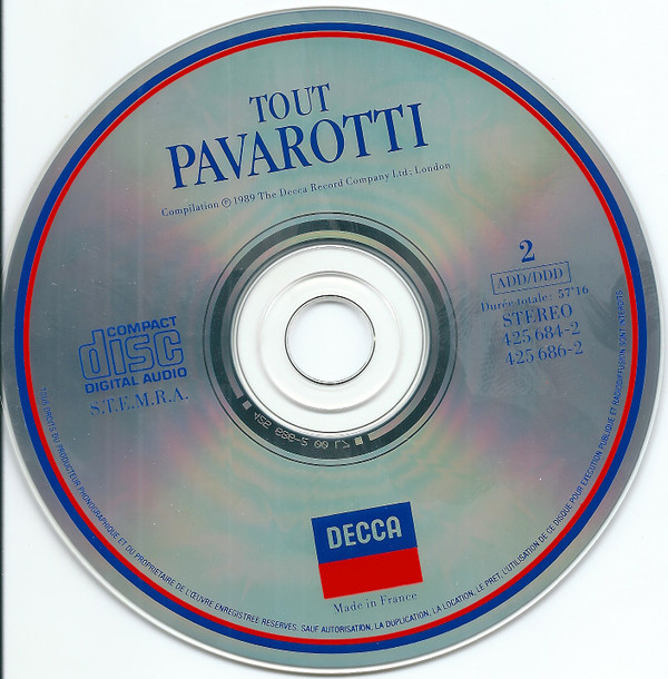 télécharger l'album Pavarotti - Tout Pavarotti Les Plus Grands Moments De Sa Carrière