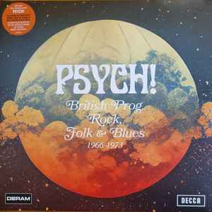 Various - Psych! British Prog, Rock, Folk & Blues 1966-1973 album cover