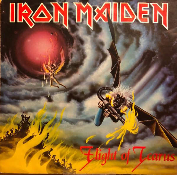 ヘビーメタル【レコード】希少 Iron Maiden / Flight Of Icarus - 洋楽
