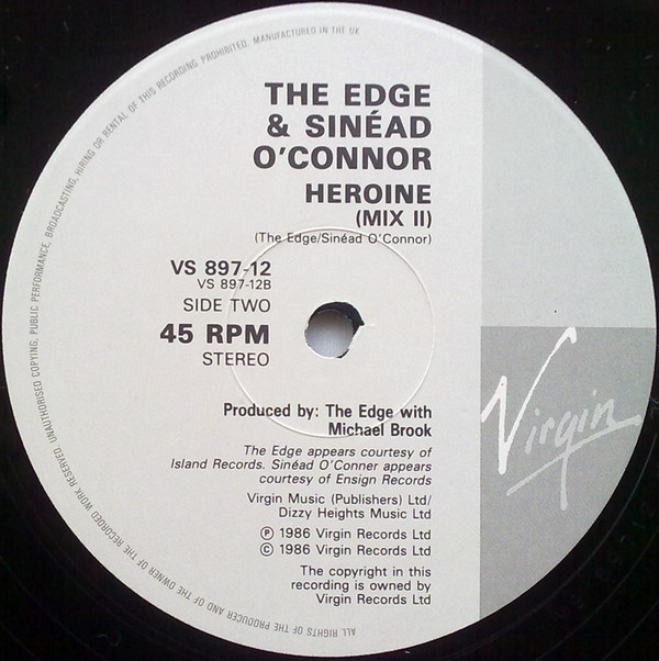 ladda ner album The Edge & Sinéad O'Connor - Heroine Theme From Captive
