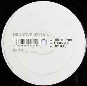 Negative Return - Düsternis album cover