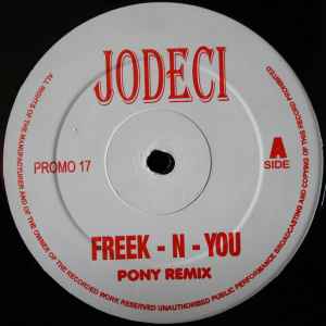 Jodeci - Freek-N-You / Touch Me Tease Me album cover