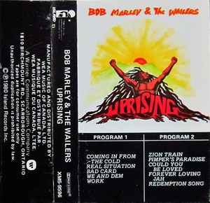 Bob Marley & The Wailers – Uprising (1980, Cassette) - Discogs
