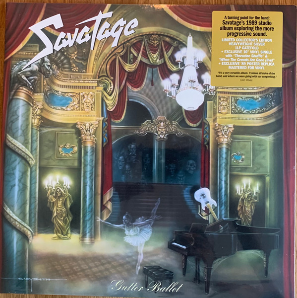 Savatage – Gutter Ballet (2022, Silver, Vinyl) - Discogs