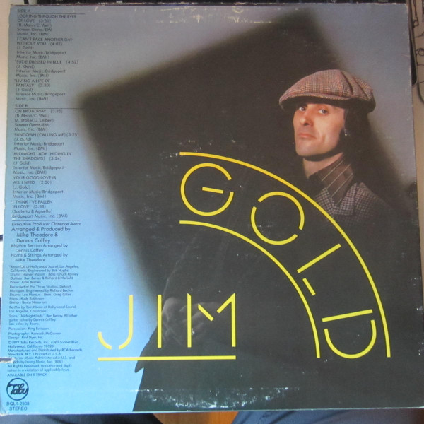 Jim Gold - I Can't Face Another Day Without You | Tabu Records (BQL1-2308) - 5