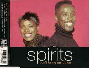 Spirits - Don't Bring Me Down album cover