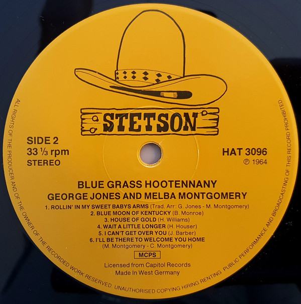 descargar álbum George Jones And Melba Montgomery - Bluegrass Hootenanny