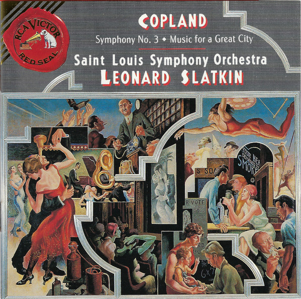 Copland, Saint Louis Symphony Orchestra, Leonard Slatkin