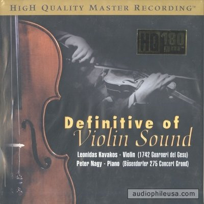Leonidas Kavakos / Peter Nagy – Definitive Of Violin Sound (1991 