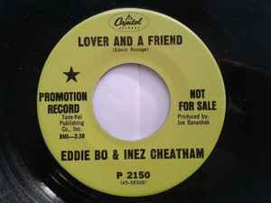 Eddie Bo & Inez Cheatham – Lover And A Friend (1968, Vinyl) - Discogs