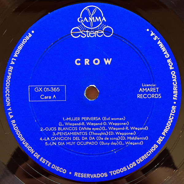 télécharger l'album Crow - Crow