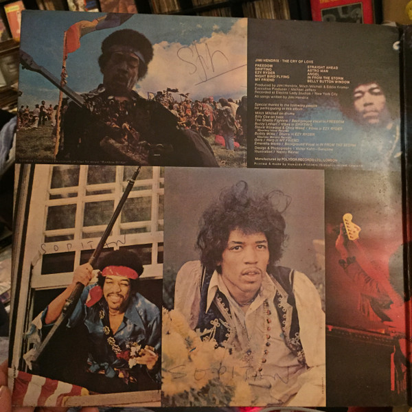 Jimi Hendrix - The Cry Of Love | Releases | Discogs