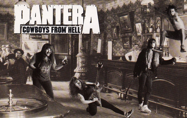 Pantera – Cowboys From Hell (1990, Cassette) - Discogs