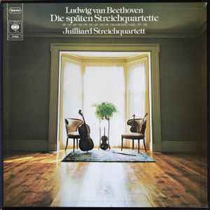 Ludwig van Beethoven - Die Späten Streichquartette Album-Cover