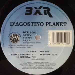D'Agostino Planet-Melody Voyager copertina album