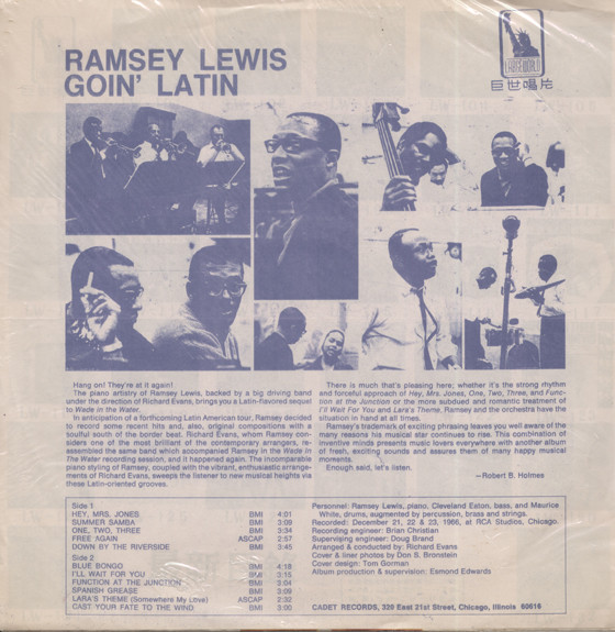 lataa albumi Ramsey Lewis - Goin Latin