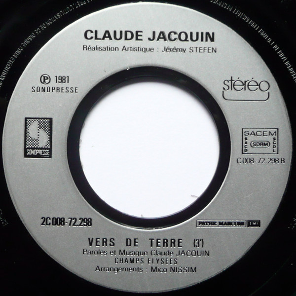 baixar álbum Claude Jacquin - Toutamour Vers De Terre