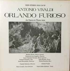 Antonio Vivaldi – Orlando Furioso - An Opera In Three Acts (Box ...