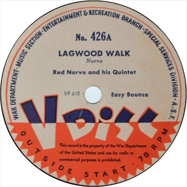 télécharger l'album Red Norvo And His Quintet Stuff Smith Trio - Lagwood Walk Stop Look Listen