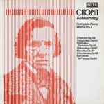 Chopin, Ashkenazy – Complete Piano Works, Vol.2 (Vinyl) - Discogs