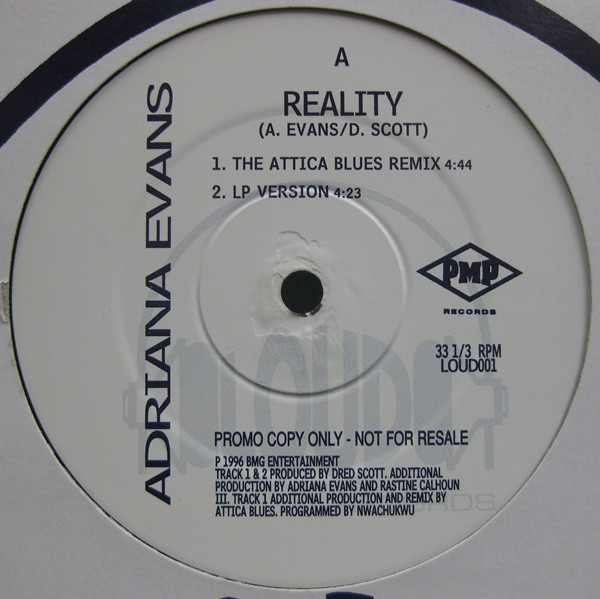 Adriana Evans – Reality (1996, Vinyl) - Discogs