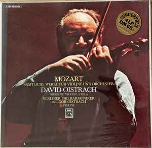 Mozart, Sämtliche Werke Für VIoline Und Orchester (Vinyl, LP, Album, Stereo) for sale