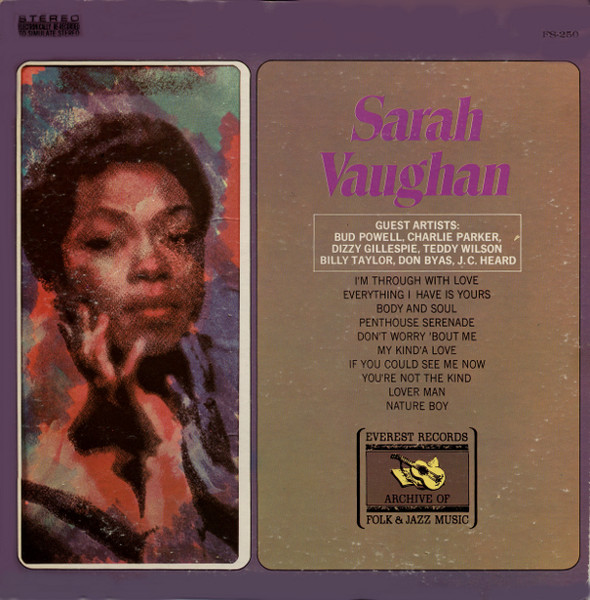 Sarah Vaughan – Sarah Vaughan (1970, Vinyl) - Discogs