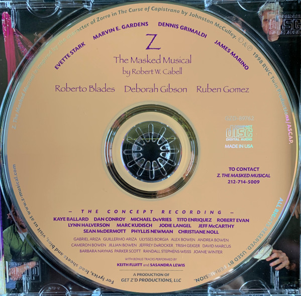 télécharger l'album Various - Z The Masked Musical