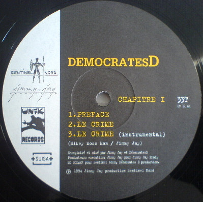 last ned album Democrates D - Le Crime Onze 44
