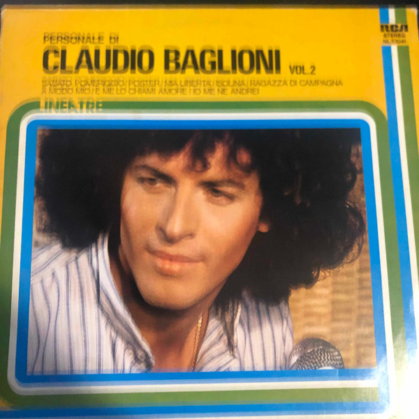 Claudio Baglioni ‎CD Diario Baglioni / RCA BMG 74321 538232 Sigillato