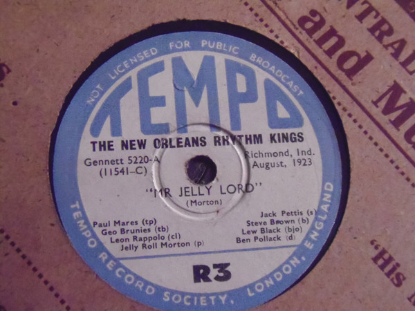 télécharger l'album New Orleans Rhythm Kings - Milenberg Joys Mr Jelly Lord