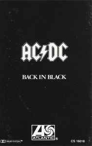 AC/DC - Back In Black album cover