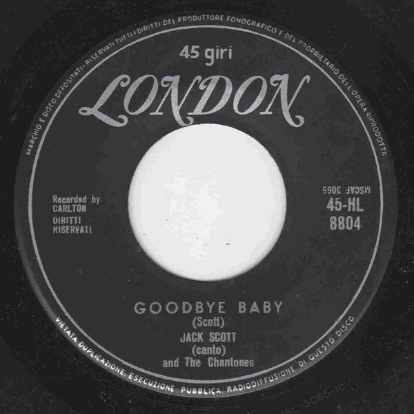 Jack Scott - Goodbye Baby | Releases | Discogs