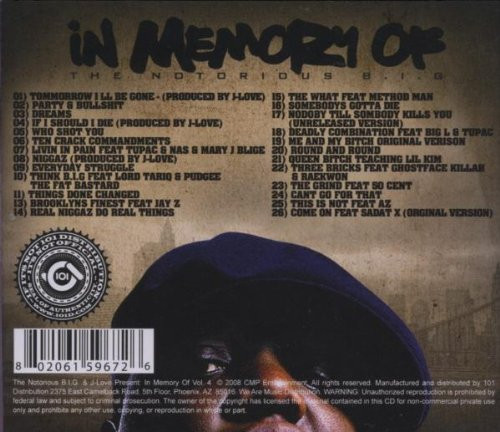 ladda ner album Notorious BIG - In Memory Of Volume 4