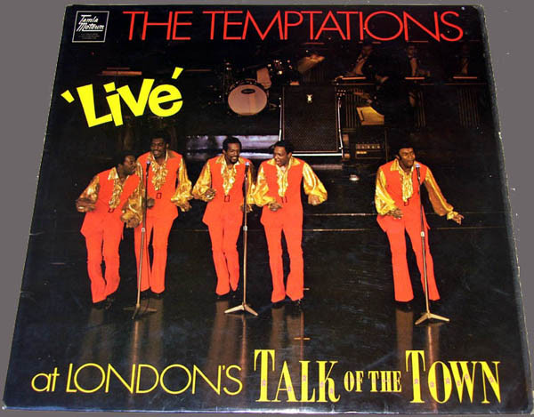 last ned album The Temptations - Live At Londons Talk Of The Town