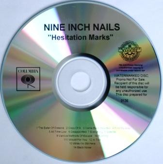nine inch nails ”copy of a” USプロモ盤-