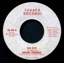 Johnny Osborne* - Sun Rise / Love Makes The World Go Round
