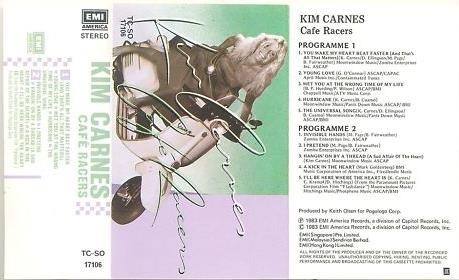 Kim Carnes - Café Racers | Releases | Discogs
